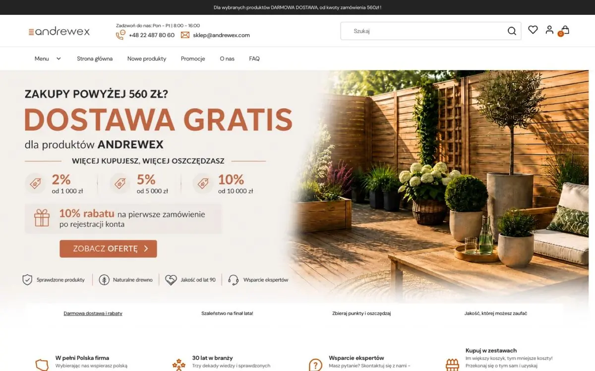 Realizacja: sklep.andrewex.com.pl